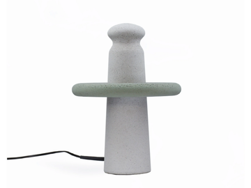 PIN - LED concrete Outdoor table lamp by URBI et ORBI - view 2
